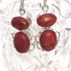 Σκουλαρίκια από Κόκκινο Όνυχα