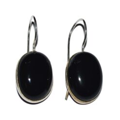 Σκουλαρίκια black onyx