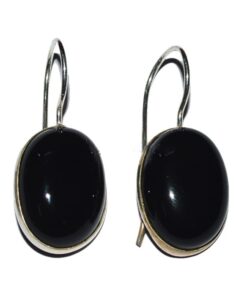 Σκουλαρίκια black onyx