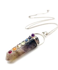 Φυλαχτό Φθορίτη με Chakra