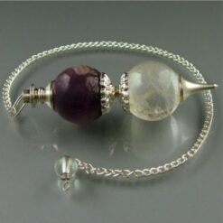 Alternative view of Εκκρεμές Αρμονίας - Αμέθυστου & Λευκού Χαλαζία