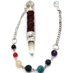 Alternative view of Εκκρεμές Ραβδί Κόκκινος Ίασπις chakra