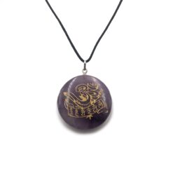 Φυλαχτό Αμέθυστου Om