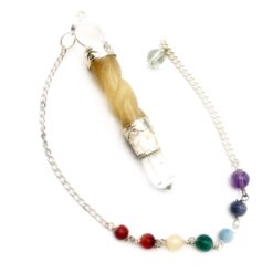 Εκκρεμές Ραβδί Κιτρίνη με Chakra