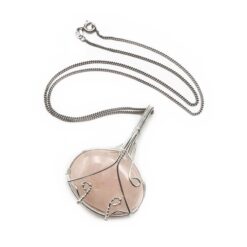 Μενταγιόν Ροζ χαλαζία