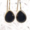 Σκουλαρίκια Black Onyx 925