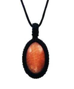 Makrame Campochon Peach Aventourine