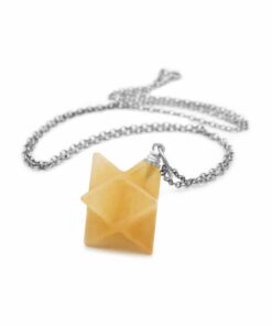 Merkaba: Φυλαχτό Αστέρι  Golden Quartz