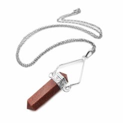 Φυλαχτό Ηλιόλιθος  με Περίτεχνο Δέσιμο