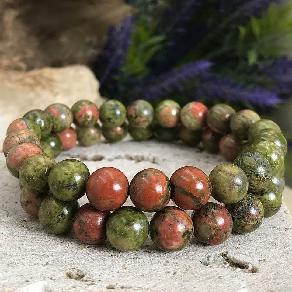 Βραχιόλι Ουνακίτη (Unakite) - Image 2