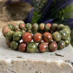 Βραχιόλι Ουνακίτη (Unakite)
