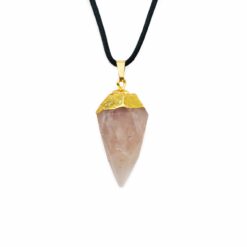 Alternative view of Μενταγιόν Αγάπης - Ροζ Χαλαζία