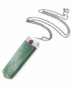 Φυλαχτό Σπαθί Aβεντουρίνη με Γρανάτη