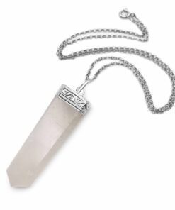 Φυλαχτό αγάπης - Ροζ Χαλαζία Σπαθί