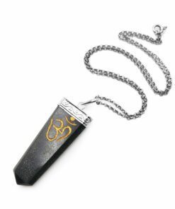 Φυλαχτό ΟM Γκρι Αβεντουρίνη