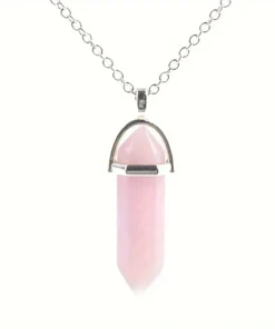 Φυλαχτό Sword Ροζ Χαλαζίας