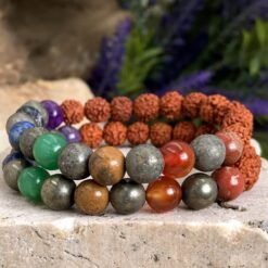 Βραχιόλι Rudraksha 7 Chakra