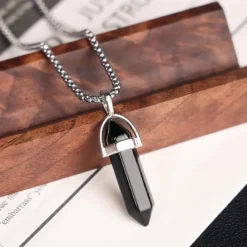 Alternative view of Φυλαχτό Sword Μαύρης Τουρμαλίνης – Η Απόλυτη Ασπίδα Προστασίας & Ενεργειακής Θωράκισης