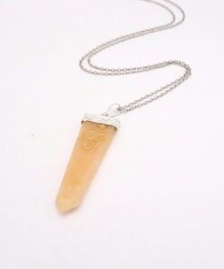 φυλαχτό Οm Κίτρινη Αβεντουρίνη