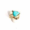 Δαχτυλίδι επιχρυσωμένο 925  Turquoise